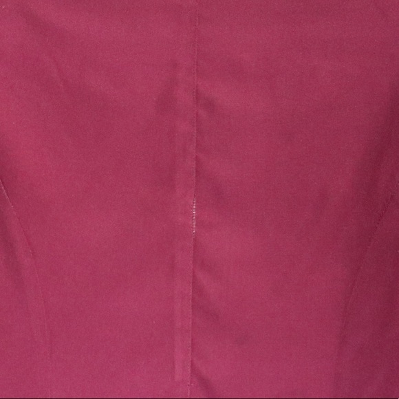 Open burgundy blazer Twik - Picture 3 of 4